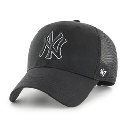 47 Brand MLB New York Yankees Branson Trucker Cap - B-BRANS17CTP-BKAQ