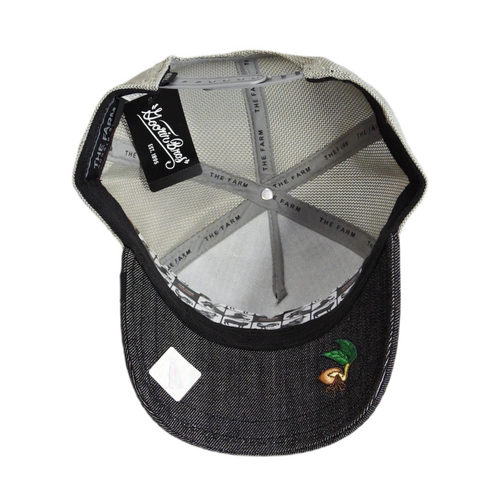 Czapka z daszkiem Goorin Bros. Silky Sheep Black Trucker - 101-1283-BLK