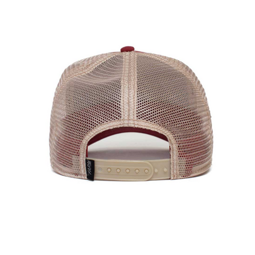 Czapka z daszkiem Goorin Bros.The Bull Trucker - 101-0521-RED