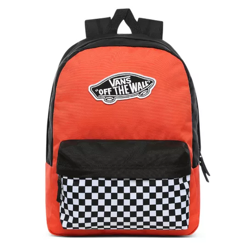  Vans Realm Paprika-Checkerboard Batoh - VN0A3UI6ZKF