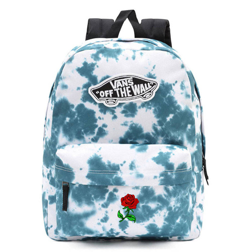 Plecak szkolny młodzieżowy Vans Realm Backpack tie dye Custom rose róża