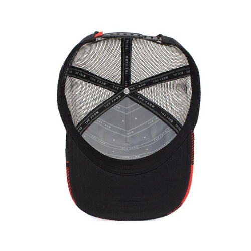 Goorin Bros Plaidy Bug Trucker Cap - 101-0287-RED