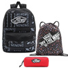 Plecak młodzieżowy Vans Realm Backpack Mix of Patterns + worek + piórnik