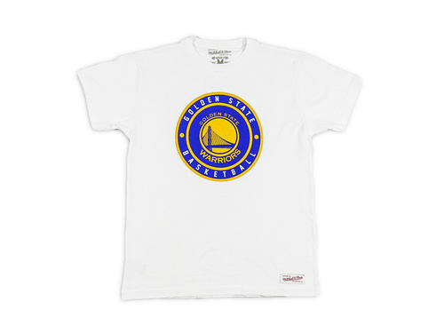 Mitchell & Ness NBA Golden State Warriors Tricko - MN-NBACPATCHTRAD-GOLWAR