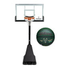 Set to Basketball Portable Stand OneTeam + Wilson NBA Giannis Antetokounmpo Milwaukee Bucks Ball