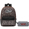 Plecak Szkolny Vans Realm Backpack Animal Patterns + Piórnik Saszetka