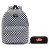 Plecak szkolny Vans Old Skool III kratka - VN0A3I6RHU0 + Piórnik 