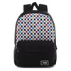 Vans Glitter Check Realm Backpack Multicolor Checkered Bag - VN0A48HGUX9