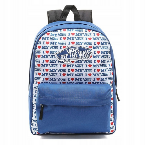 Vans Realm Backpack I love My Vans Blue/Navy - VN0A3UI6UWF1