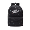 VANS Realm Black Flowers Backpack - VN0A3UI6BR81 + Benched Bag