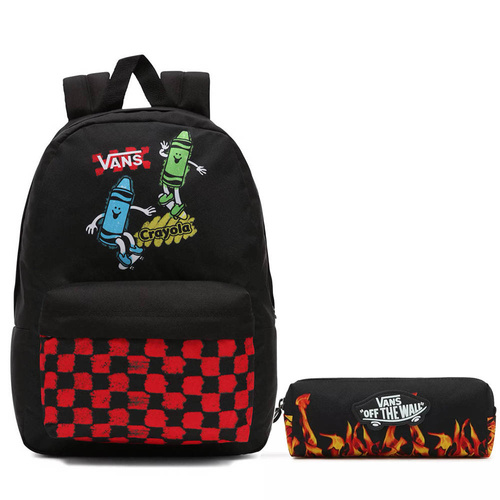 Vans New Skool Crayola Rucksack - VN0002TLYUY1 + Pencil Pouch