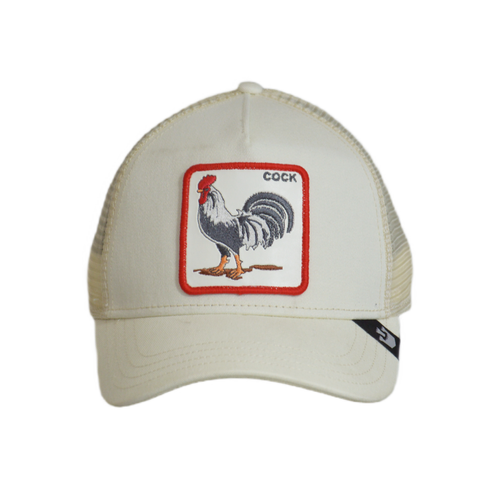 Czapka z daszkiem Goorin Bros. The Cock Trucker - 101-0378-WHITE