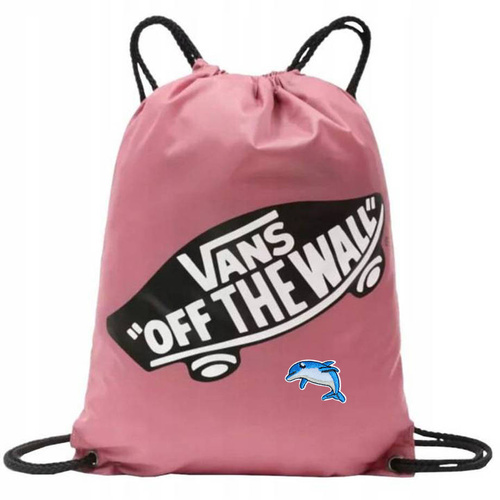 Vans Benched Bag onyx black schwarz Gymsack Rave Turnbeutel gymsac Custom dolphin VN000SUF158