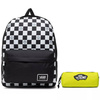 VANS Glitter Check Backpack - VN0A48HGXZG + Pencil Pouch