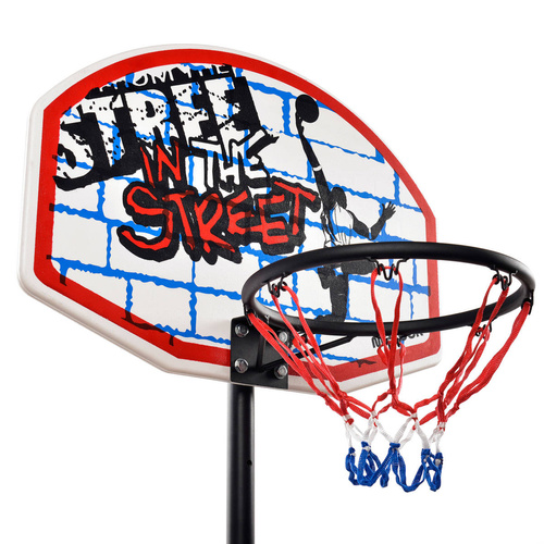 Basketball set Backboard for basketball METEOR Street portable mobile basket - 10135