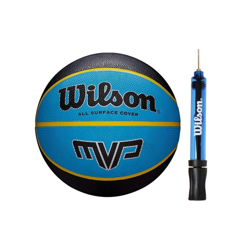 Zestaw do koszykówki Wilson Piłka MVP + Pompka R.7