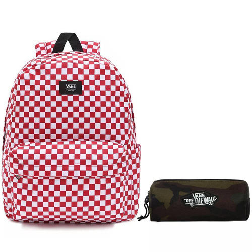 Vans Old Skool Check B Backpack - VN0A5KHRO84 + Pencil Pouch