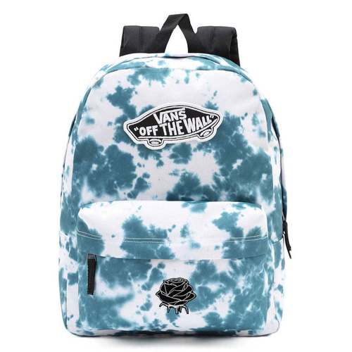 Plecak szkolny młodzieżowy Vans Realm Backpack tie dye Custom rose róża