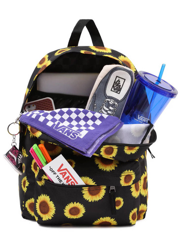 Vans Girls Realm Backpack maize Batoh - VN0A4ULTMAZ1 + Pencil Pouch