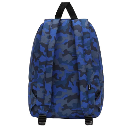 Plecak szkolny młodzieżowy Vans New Skool Kids Blue Camo - VN0002TLBZE