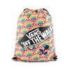 Vans Benched Bag onyx black schwarz Gymsack Rave Turnbeutel gymsac VN000SUF158 Custom rose