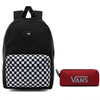 VANS New Skool Checkerboard Batoh -VN0002TL2OB + Pencil Pouch