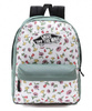 Plecak szkolny VANS Realm Backpack Biało Zielony - VN0A3UI6XZR