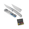 Set Ruike EDC flipper knife P801-SF + Lansky 5-Stone Sharpening System
