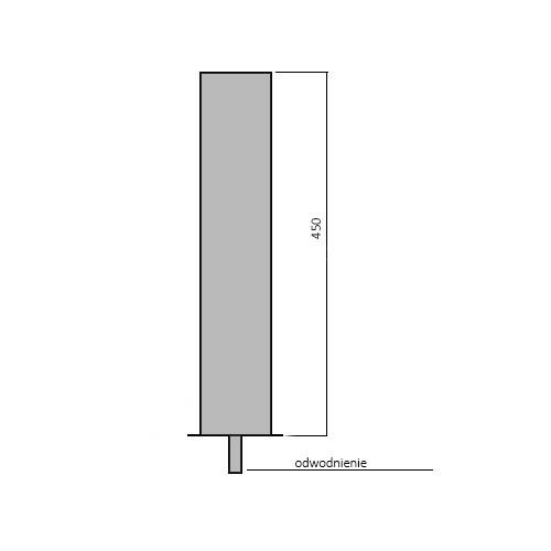 Mounting Sleeve for Posts ⌀ 80 mm - Akc000040