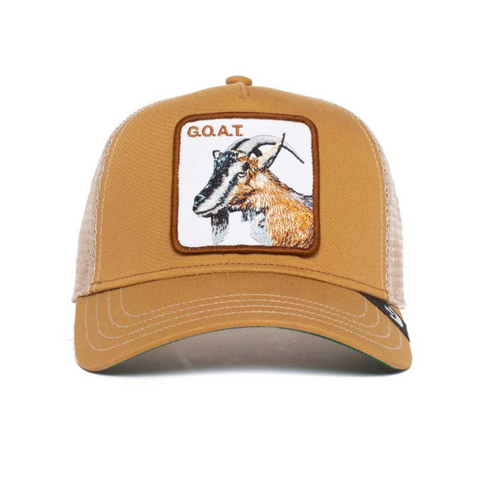 Goorin Bros. The Goat Khaki Trucker Cap - 101-0385-KHA