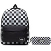 VANS Glitter Check Backpack - VN0A48HGXZG + Pencil Pouch