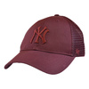 Czapka z daszkiem 47 Brand MLB New York Yankees Trucker bordowa - B-BRANS17CTP-KMD