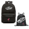 Plecak szkolny  VANS Realm Backpack Custom Flaming + Worek VANS Custom Flaming
