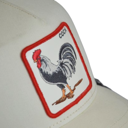 Czapka z daszkiem Goorin Bros. The Cock Trucker - 101-0378-WHITE