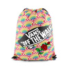 Vans Benched Bag onyx black schwarz Gymsack Rave Turnbeutel gymsac VN000SUF158 Custom rose