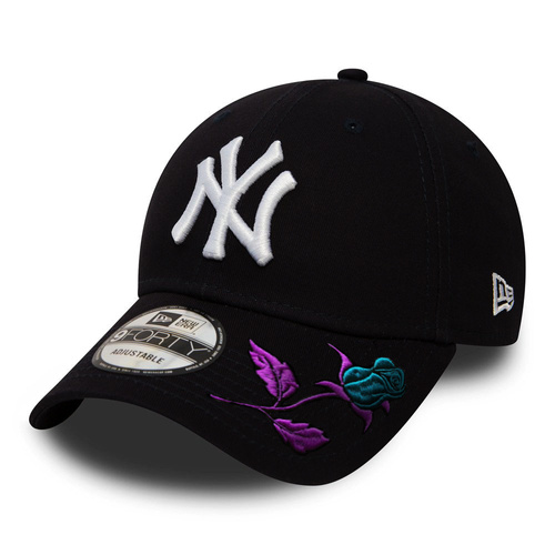 Czapka z daszkiem New Era 9FORTY MLB NY New York Yankees 10531939 + Custom Róża