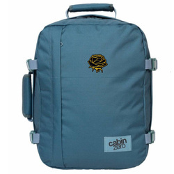 CabinZero Classic 2w1 28L Backpack black + Custom golden rose