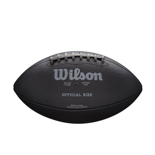 Piłka do futbolu amerykańskiego Wilson NFL Black - WTF1846XB
