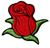 Red Rose Patch