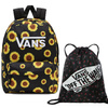 Vans Girls Realm Backpack maize Rucksack - VN0A4ULTMAZ1 + Benched Bag
