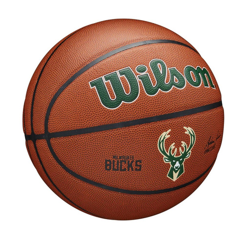 Piłka do koszykówki Wilson NBA Team Alliance Milwaukee Bucks - WTB3100XBMIL