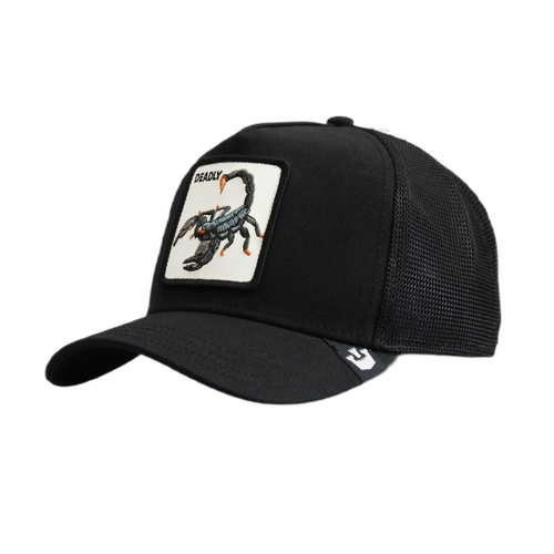 Czapka z daszkiem Goorin Bros. Deadly Black Trucker - 101-1436-BLK