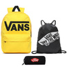 Vans Old Skool III Lemon Chrome Rucksack + Benched Bag + Pencil Pouch