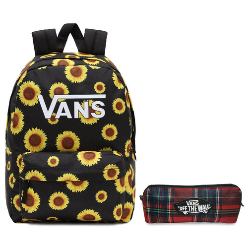 Vans Girls Realm Backpack maize Batoh - VN0A4ULTMAZ1 + Pencil Pouch