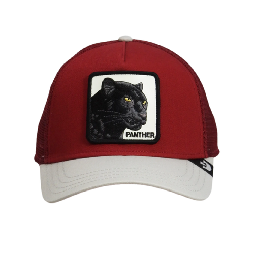 Czapka z daszkiem Goorin Bros. The Black Panther Maroon Trucker - 101-0381-BUR