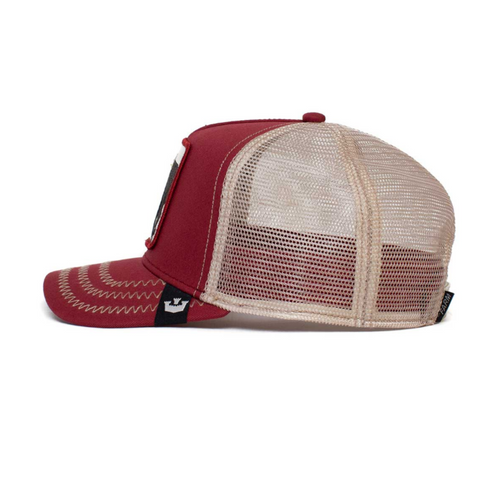 Czapka z daszkiem Goorin Bros.The Bull Trucker - 101-0521-RED