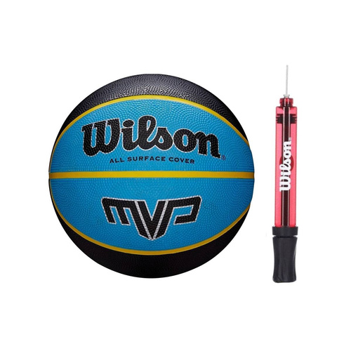 Set to Basketball Wilson MVP 295 Outdoor Ball + Ball Pump