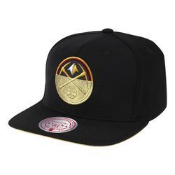 Czapka z daszkiem Mitchell & Ness NBA Denver Nuggets Snapback - 6HSSMM19489-DNUBLCK