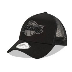 Czapka z daszkiem New Era 9FORTY LA Los Angeles Lakers Trucker Black - 12523911