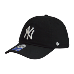 Czapka z daszkiem dziecięca 47 Brand MLB NY New York Yankees '47 Clean Up Kids Czarna - B-NLRGW17GWS-BKC-KID